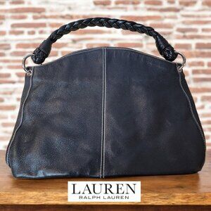 Lauren Ralph Lauren Leather Shoulder Bag